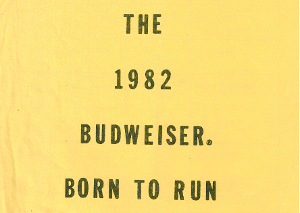Born To Run 1982