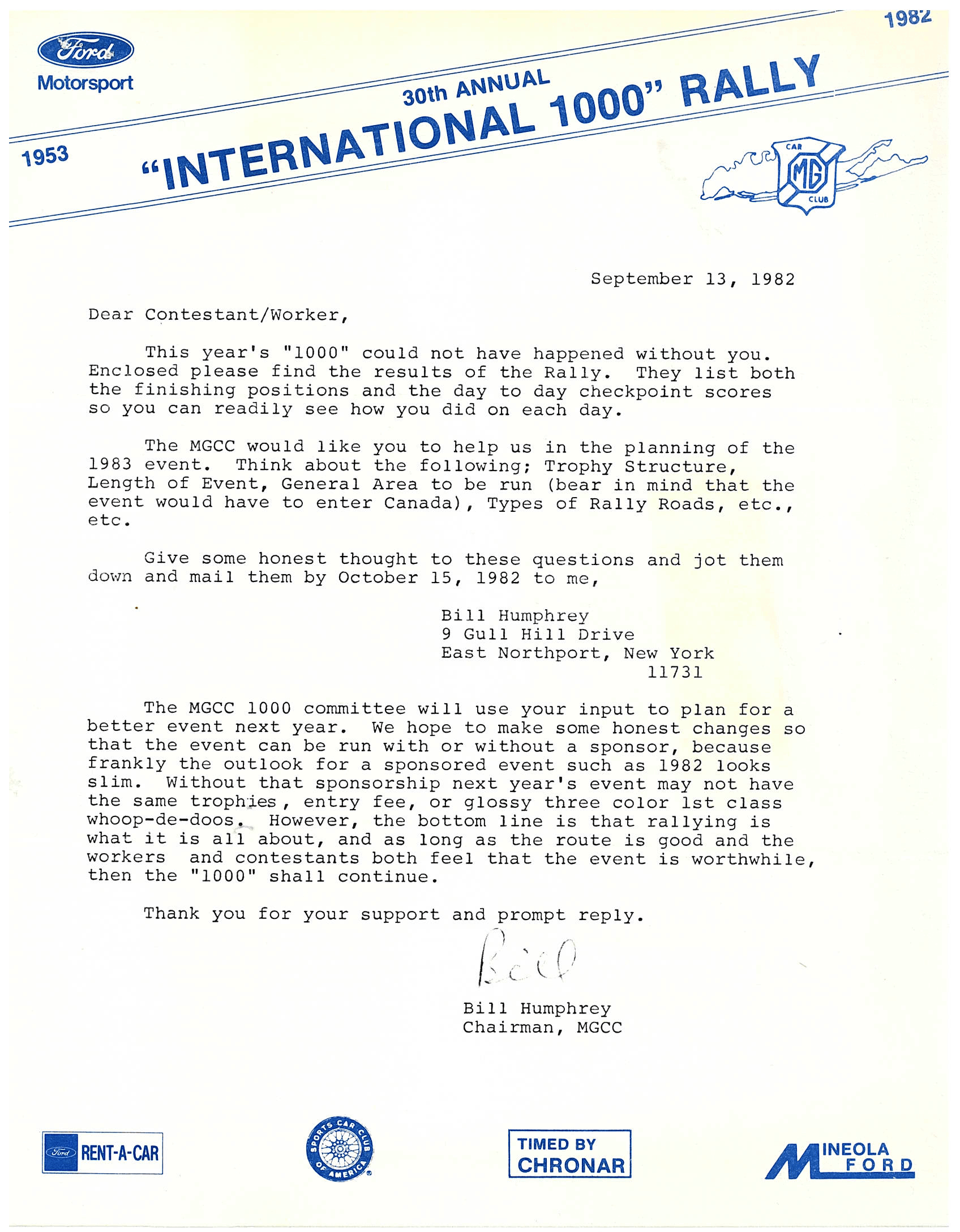 International 1000 1982