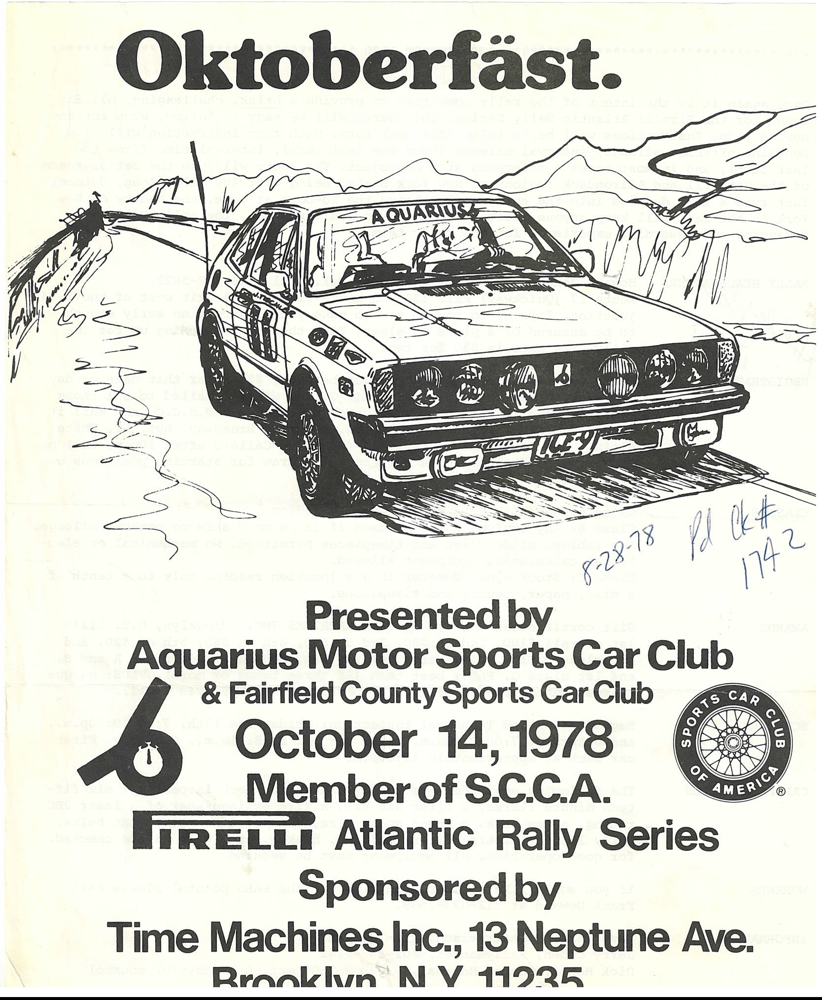 Octoberfast 1978