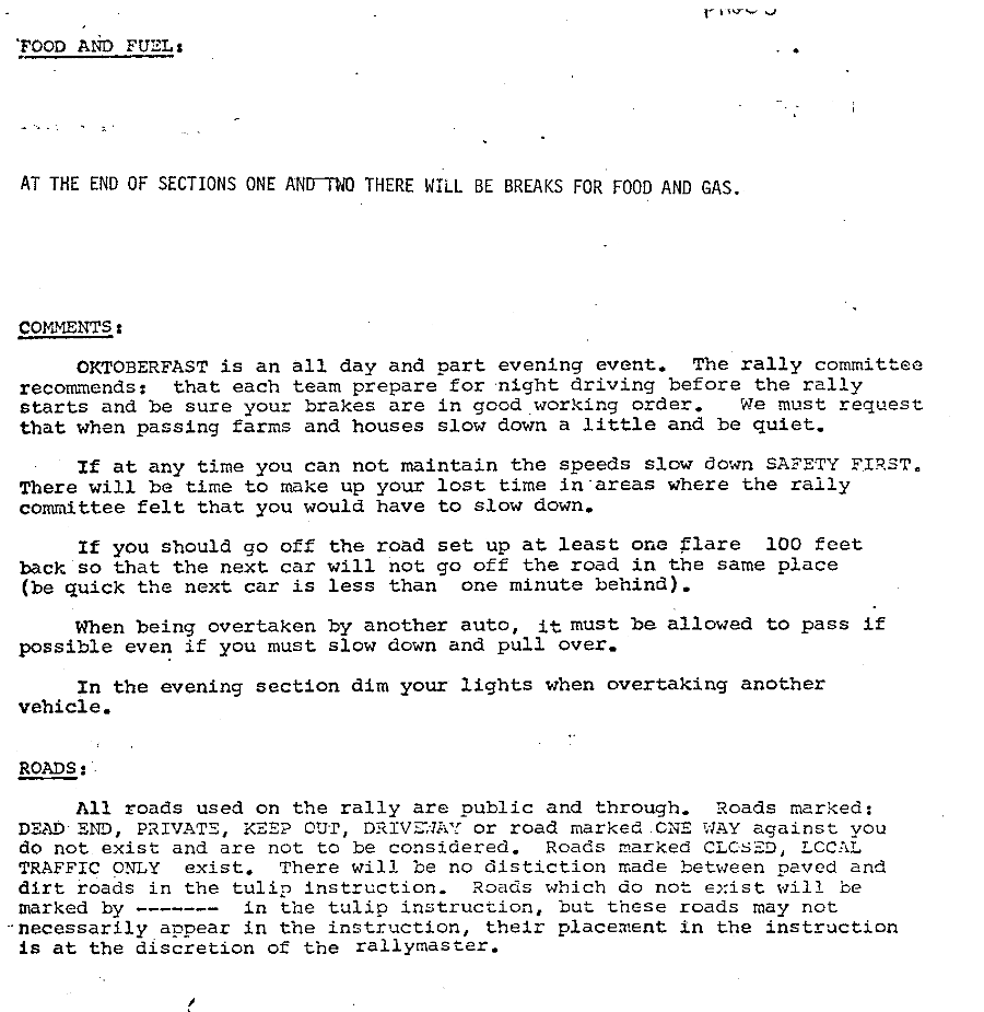 Octoberfast 1979