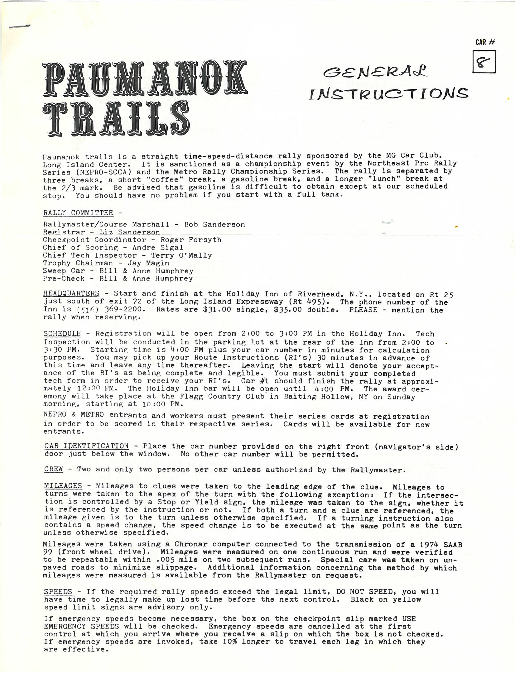 Paumanok Trails 1980