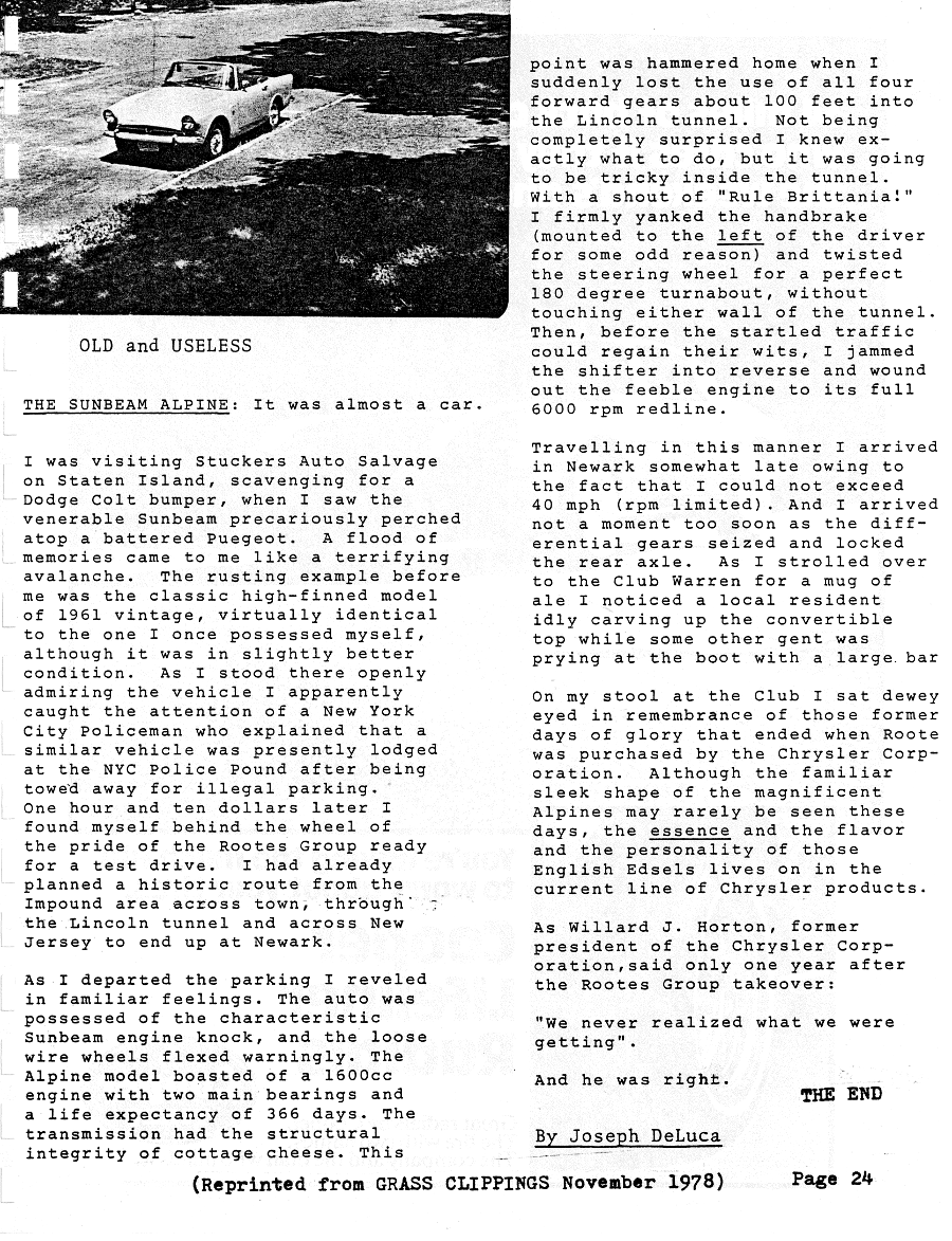Roaring Borealis 1979