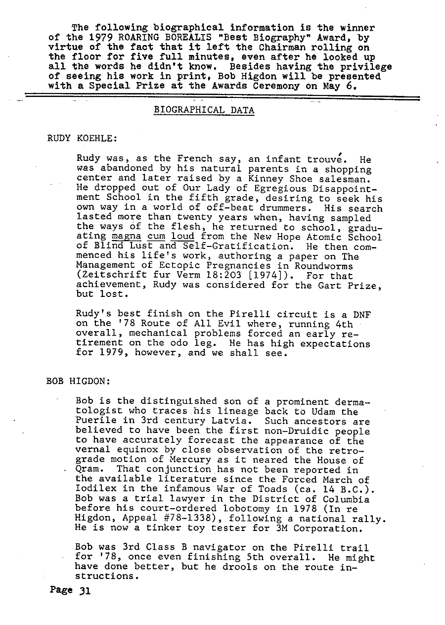 Roaring Borealis 1979