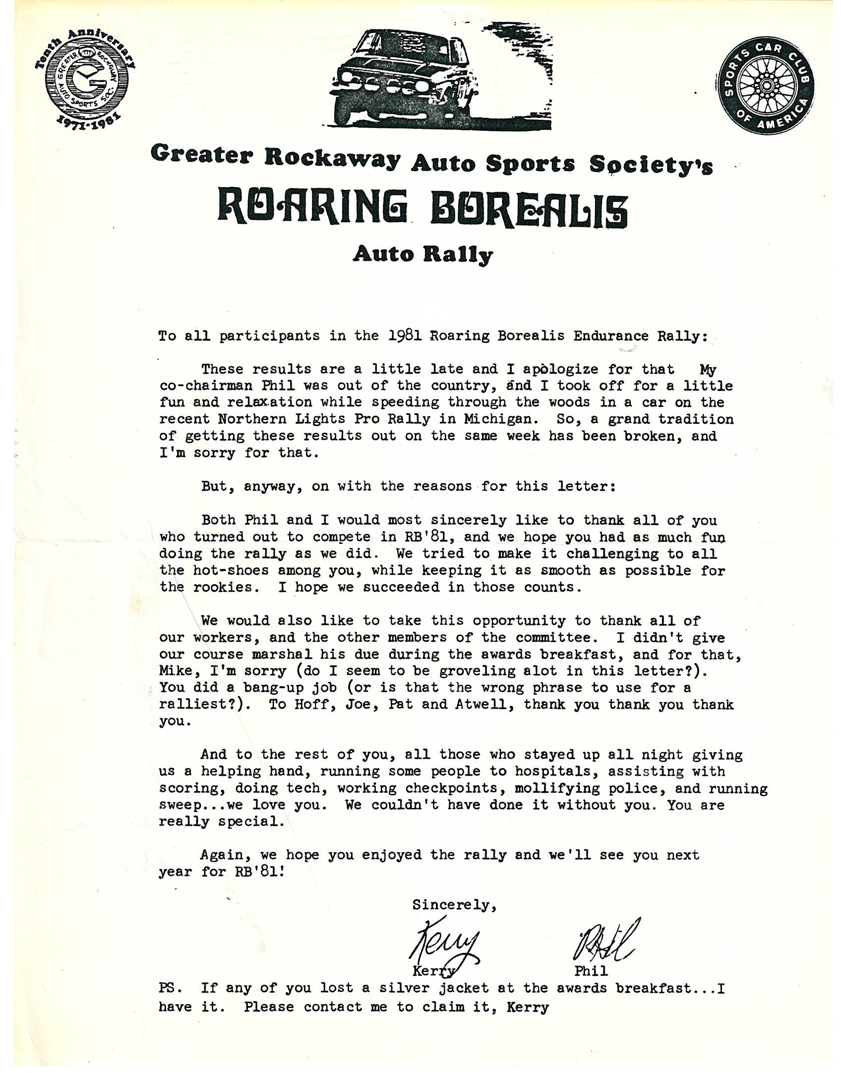 Roaring Borealis 1981