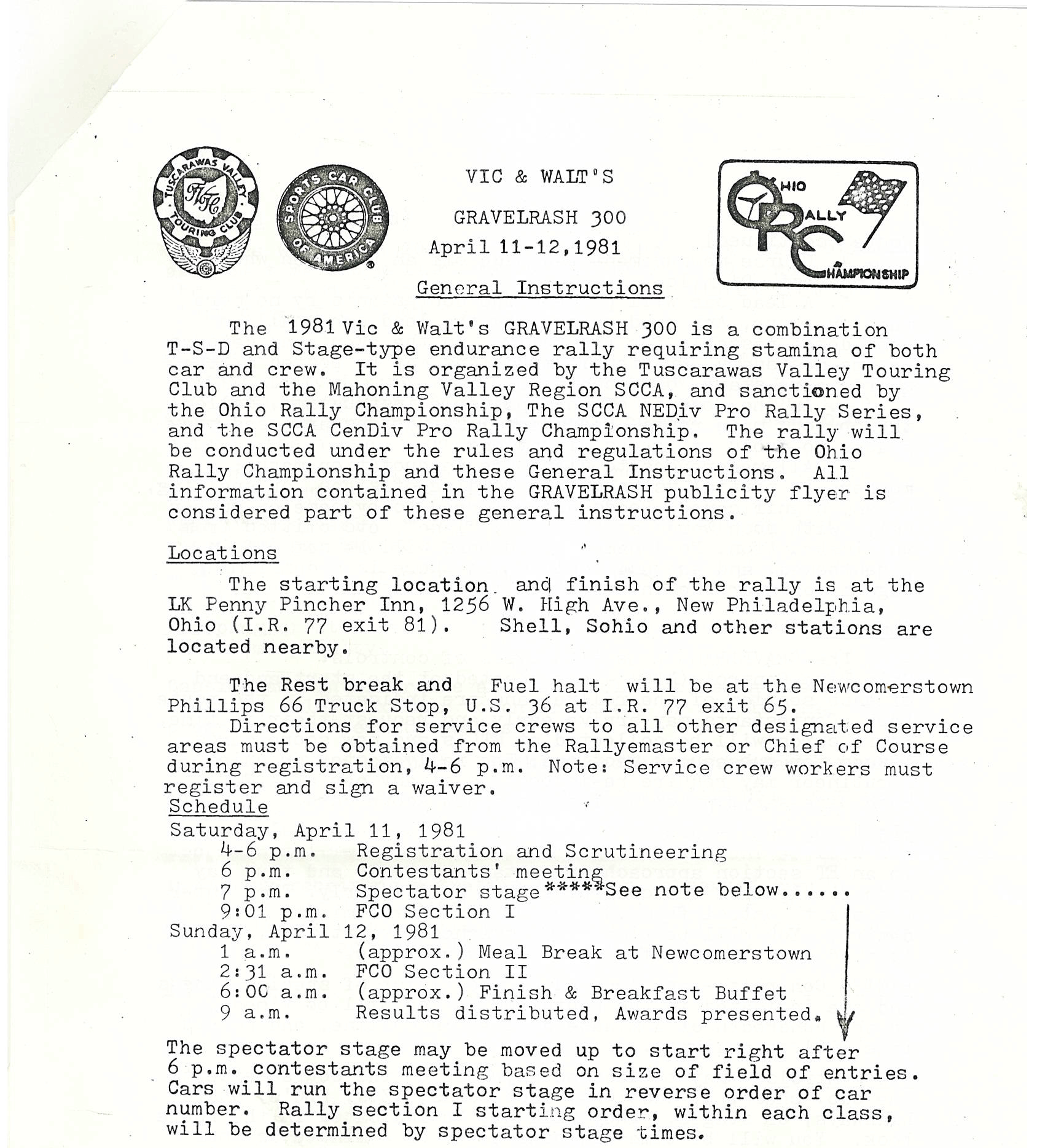 Vic & Walt's Gravelrash 300 1981