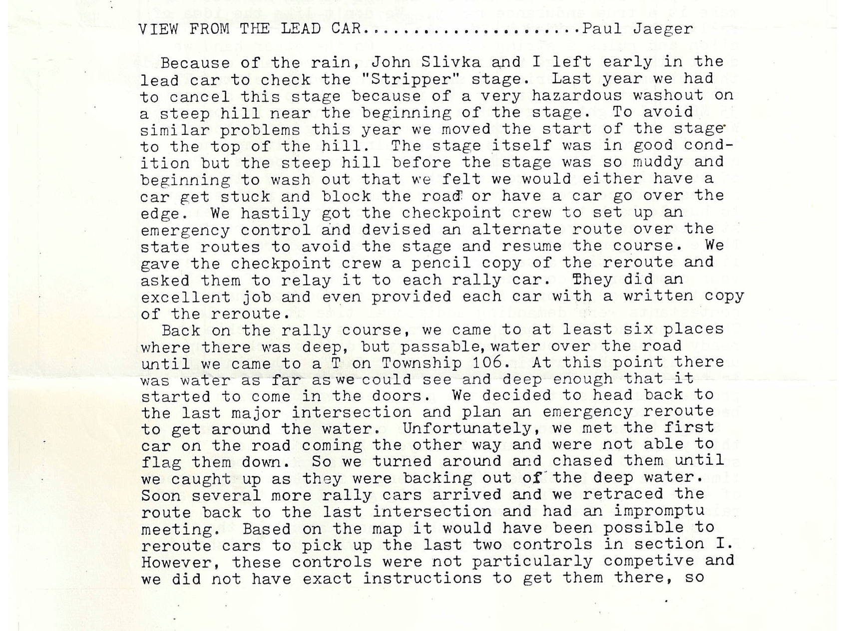 Vic & Walt's Gravelrash 300 1981