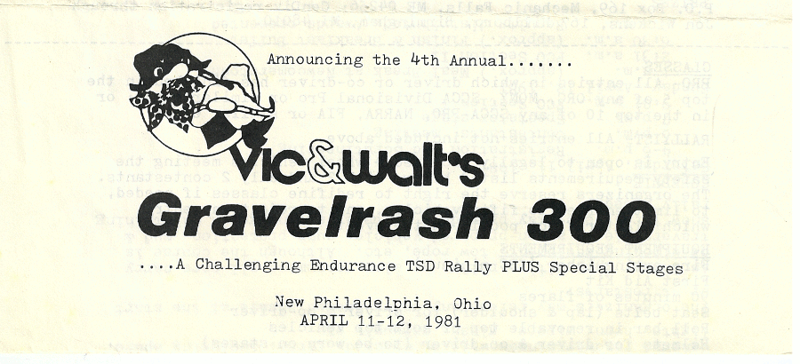 Vic & Walt's Gravelrash 300 1981