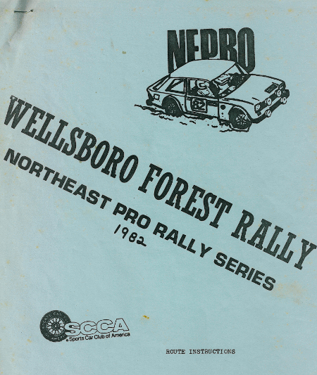 Wellsboro Forest Rally 1982